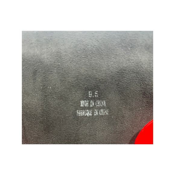 Jeffrey Campbell Womens Leather Maximal High Block Heel Boots Olive Size 9.5 - Picture 12 of 12